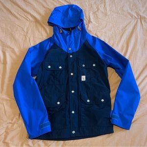 Topo Designs Men’s Mountain Jacket Size Small, Blue